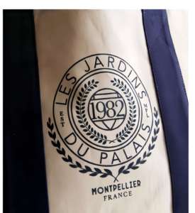 High Quality Fashion Sustainable Sublimation Canvas Monogram Fancy Women Hand <b>Tote</b> <b>Bags</b> Luxury with Custom Printed logo - Product Image 4