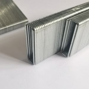 17 गेज 10.6 मिमी क्राउन बीआ 1450 गैल्वेनाइज्ड भारी शुल्क तार स्टेपल - Product Image 1