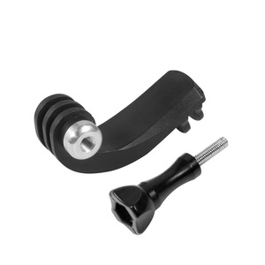 Adaptateur de <span class=keywords><strong>support</strong></span> universel à montage vertical à 360 ° 90 degrés pour <span class=keywords><strong>GoPro</strong></span> 11 10 J crochet boucle accessoires <span class=keywords><strong>casque</strong></span> de <span class=keywords><strong>moto</strong></span> <span class=keywords><strong>support</strong></span> de menton - Product Image 6