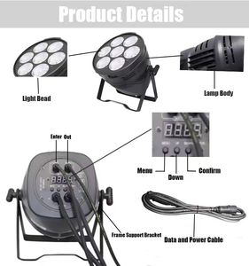 2-<span class=keywords><strong>in</strong></span>-<span class=keywords><strong>1</strong></span> 400W COB nhôm <span class=keywords><strong>Led</strong></span> Sân Khấu Spotlight ánh sáng trắng ấm cho DJ Party Disco Blackout & 7-Eyes COB Par kiểm soát ánh sáng - Product Image 5