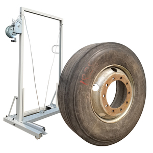 Machine à changer les pneus de camion manuelle TFAUTENF, capacité 120 kg, élévateur de pneus de bus - Product Image 2
