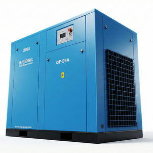 Compresor <span class=keywords><strong>de</strong></span> Aire <span class=keywords><strong>de</strong></span> Tornillo Sin Aceite para la Industria Textil, 55KW 75HP, Lubricado por <span class=keywords><strong>Agua</strong></span>, Clase ISO 0, Sin Manchas <span class=keywords><strong>de</strong></span> Aceite, 10 Bar - Product Image 2