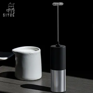 SIYUE – mélange automatique de boissons de couleur primaire, café, thé, expresso, machine à mousse en acier inoxydable, mousseur à lait portatif 9147