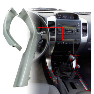 Bande de garniture pour panneau de console centrale pour Fj120 Land Cruiser 04-06, en ABS, avec ruban adhésif ou vis pour l'installation - Product Image 4