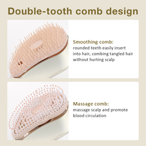Nouvelle brosse relaxante électrique 2025 avec diffuseur d'huiles essentielles, spray pour la croissance des cheveux et masseur de tête sans vibrations - Product Image 5