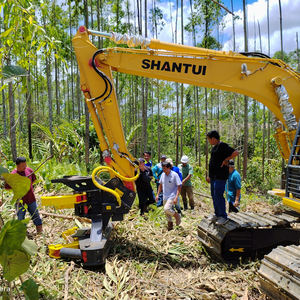 Accesorio para Excavadora Forestal XUVOL, Máquina Cortadora de Madera, Cortadora de Árboles de Doble Cilindro, Cortadora de Ramas, Máx. Corte de 450 mm - Product Image 4
