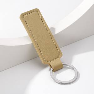 مُصنّع السيارة بسعر الجملة سلسلة مفاتيح علامة تجارية مخصصة اسم العلامة التجارية سلسلة مفاتيح جلدية تذكارية - Product Image 6