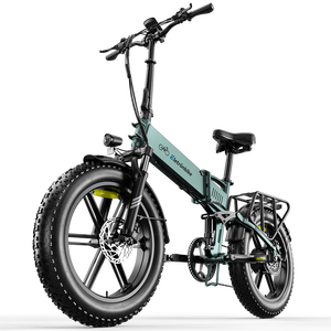 จักรยานไฟฟ้าพับได้ Eletronbike OG20 ยางอ้วน 20"4.0 โครงอลูมิเนียมอัลลอยด์ มอเตอร์หลัง 250W แรงบิด 55Nm แบตเตอรี่ลิเธียม 48V13Ah ระบบไฮดรอลิก - Product Image 2