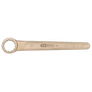 KS TOOLS - 963.7585 BRONZE plus Single ended <b>ring</b> <b>spanner</b> straight ('') NON-SPARKING <b>SPANNERS</b>, WRENCHES AND ADJUSTABLE WRENCHES - Product Image 1