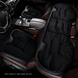 Nouvel ensemble trois pièces en velours douillet pour bébé, housse de <span class=keywords><strong>coussin</strong></span> d'hiver, <span class=keywords><strong>coussin</strong></span> de siège <span class=keywords><strong>auto</strong></span> - Product Image 5