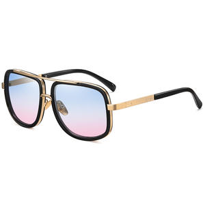 Gafas de Sol Polarizadas Cuadradas de Lujo para Hombre, Tendencia 2025, Montura Metálica, Gafas de Moda para Deportes al Aire Libre, Protección UV, Unisex - Product Image 5
