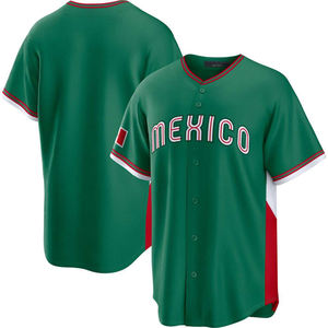 2026 Herren-Team Puerto Rico Mexiko USA World Baseball Classic Trikot Baseball-Shirts Maßgeschneiderte Bestickte Uniformen - Product Image 2