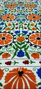 Service Express : Nappe murale Suzani brodée à la main, style ouzbek, pour lit ou table, idéale comme cadeau - Product Image 6