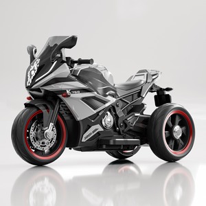 <span class=keywords><strong>Moto</strong></span> électrique classique 12V à double moteur pour enfants, 3 roues stables, musique, lumières LED, jouet à roulettes pour l'extérieur A23-3 - Product Image 4