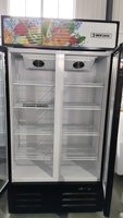 Refrigerador Vertical para Bebidas con Doble Puerta de Vidrio de 850L, Directo de Fábrica