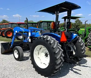 Gebrauchte und New Holland T1104 Original Klimaanlage 90 PS Angemessener Preis Traktor zum Verkauf Frankreich