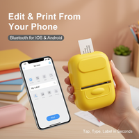 Marklife 57mm Mini Thermal Pocket Receipt Printer Portable P50 Impresora Portatil Wireless Mobile Sticker Label Labeler Tersedia di Stok