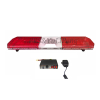 Feux stroboscopiques LED pour ambulance, rouge et blanc, feux de toit, prix d'usine, barre lumineuse d'avertissement LED avec haut-parleur Hron