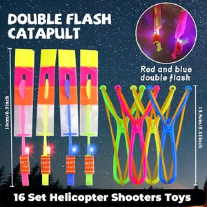 Jouet lumineux LED pas cher, flèche lumineuse, fusée, hélicoptère volant, jouet clignotant pour enfants, idéal pour les cadeaux d'anniversaire et les fournitures de fête - Product Image 4