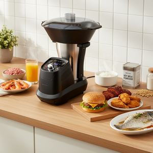 <span class=keywords><strong>Robot</strong></span> de cuisine intelligent commercial <span class=keywords><strong>pour</strong></span> restaurant, hôtel, cuisine, processeur alimentaire, machine de cuisson, <span class=keywords><strong>robot</strong></span> de cuisine, mélangeur alimentaire KM01002 - Product Image 1