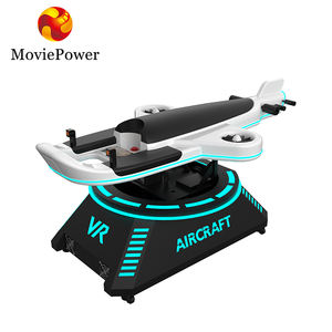 Yeni 9D VR çekim 360 720 derece dönen VR uçuş simülatörü hareket platformu hız treni uçuş simülatörü 9D VR sandalye - Product Image 2