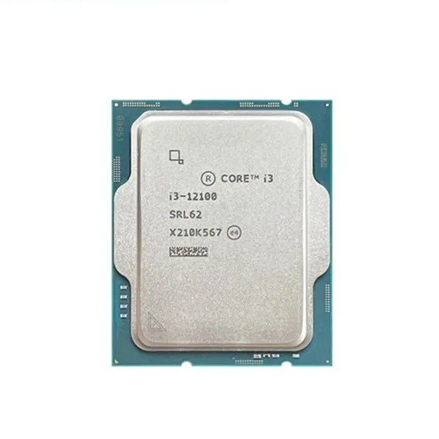 Core Processor I3-12100 Core I3 12th Gen 4.3 GHz 60W Desktop CPU I3 12100