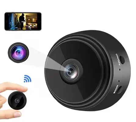 A9 Kamera Pengawas Rumah Mini Nirkabel, Kamera Keamanan Wifi Full HD 1080P Terbaik