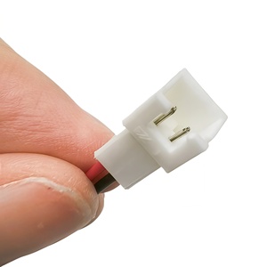 Câble adaptateur personnalisé JST XH2.54-2P, pas de 2,54 mm, 2 broches, en cuivre étamé, isolation PVC, longueur 30-40 mm pour applications électroniques - Product Image 5