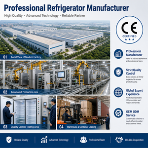 Réfrigérateurs à double porte avec congélateur supérieur, grande capacité, économie d'énergie, contrôle mécanique de la température, avec distributeur d'eau - Product Image 6
