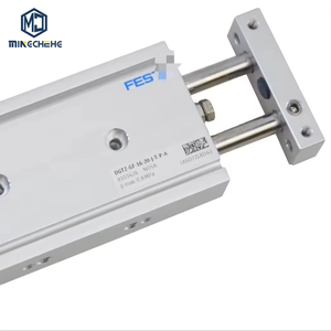 Cilindro de Varilla Guiada DGTZ-GF-16-20-J-T-P-A, Actuador Neumático de Doble Acción con Diámetro de 16 mm para Maquinaria y Equipos - Product Image 1