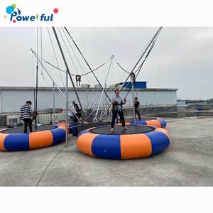 Parque <span class=keywords><strong>de</strong></span> Atracciones portátil para 4 personas en 1, trampolín <span class=keywords><strong>de</strong></span> <span class=keywords><strong>salto</strong></span> bungee montado en remolque, precio - Product Image 4