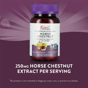 Cápsulas de Extracto de Castaño de Indias Premium de 500 mg para Adultos, Promueve la Salud de las Venas de las Piernas, las Mejores Cápsulas de Castaño de Indias - Product Image 2