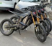 Moto tout-terrain électrique Arctic Leopard XF Pro 2025 à moteur central sans balais, batterie lithium, 12 vitesses, frein à disque, autonomie 150 km, pour adulte