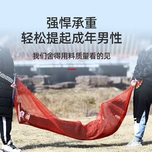 ตาข่ายจับปลาเจียงเยว่ ไนลอนแบบหลายเส้นใย พกพาสะดวก พร้อมถุงตาข่ายสำหรับเก็บปลาเป็นๆ - Product Image 3