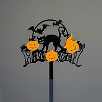 Halloween Kuchendekoration DIY Cupcake-Topper Schloss Geist Hexe Vampir Kürbis Kuchenflaggen Kinder Geburtstag Hochzeit Party Backdekoration