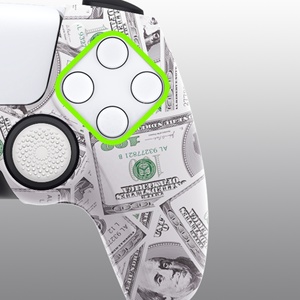 เคสสำหรับคอนโทรลเลอร์ PS5 - ฝาครอบซิลิโคนสลักลายด้วยเลเซอร์ - Product Image 4