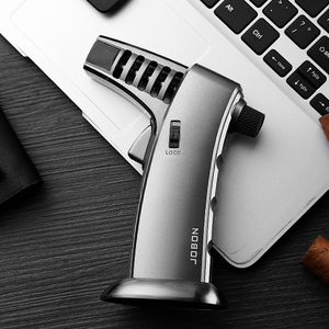 Bán Buôn Jocon Thương Hiệu Kim Loại Ngọn Lửa Duy Nhất Máy Bay Phản Lực Nhẹ Hơn Refillable Butan Torch Hàn Súng Thanh Phụ Kiện Cigar Bật Lửa - Product Image 4