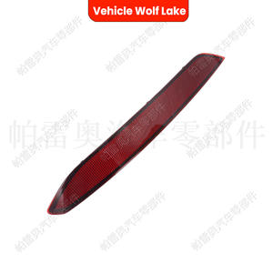 Luces laterales de parachoques trasero Volkswagen, ABS rojo, para Jetta Sagitar 2019-2021, piezas de repuesto - Product Image 3