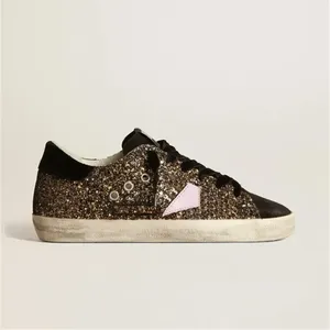 Vintage Embroidery Pattern PVC Court Sneakers Lace-up Closure Lightweight Breathable Pu Midsole Pu Outsole Faux <b>Fur</b> Lining - Product Image 3