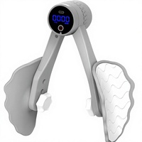 Appareil d'exercice des cuisses Kegel en plastique, alimenté par piles, 3 niveaux de résistance, pour le renforcement du plancher pelvien et des cuisses internes