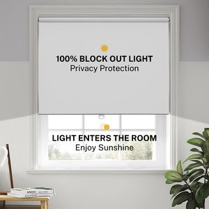 Nhà Và Văn Phòng Trong Nhà Cửa Sổ Năng Lượng Mặt Trời Ánh Sáng Lọc Tự Động Có Thể Thu Vào Con Lăn Mù Không Dây Mùa Xuân Con Lăn Màu Cho Cửa Ra Vào - Product Image 3