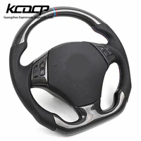 Volant sport en cuir et fibre de carbone personnalisé pour BMW E87 E82 E84 E90 E92 E93 M3 E70 E71