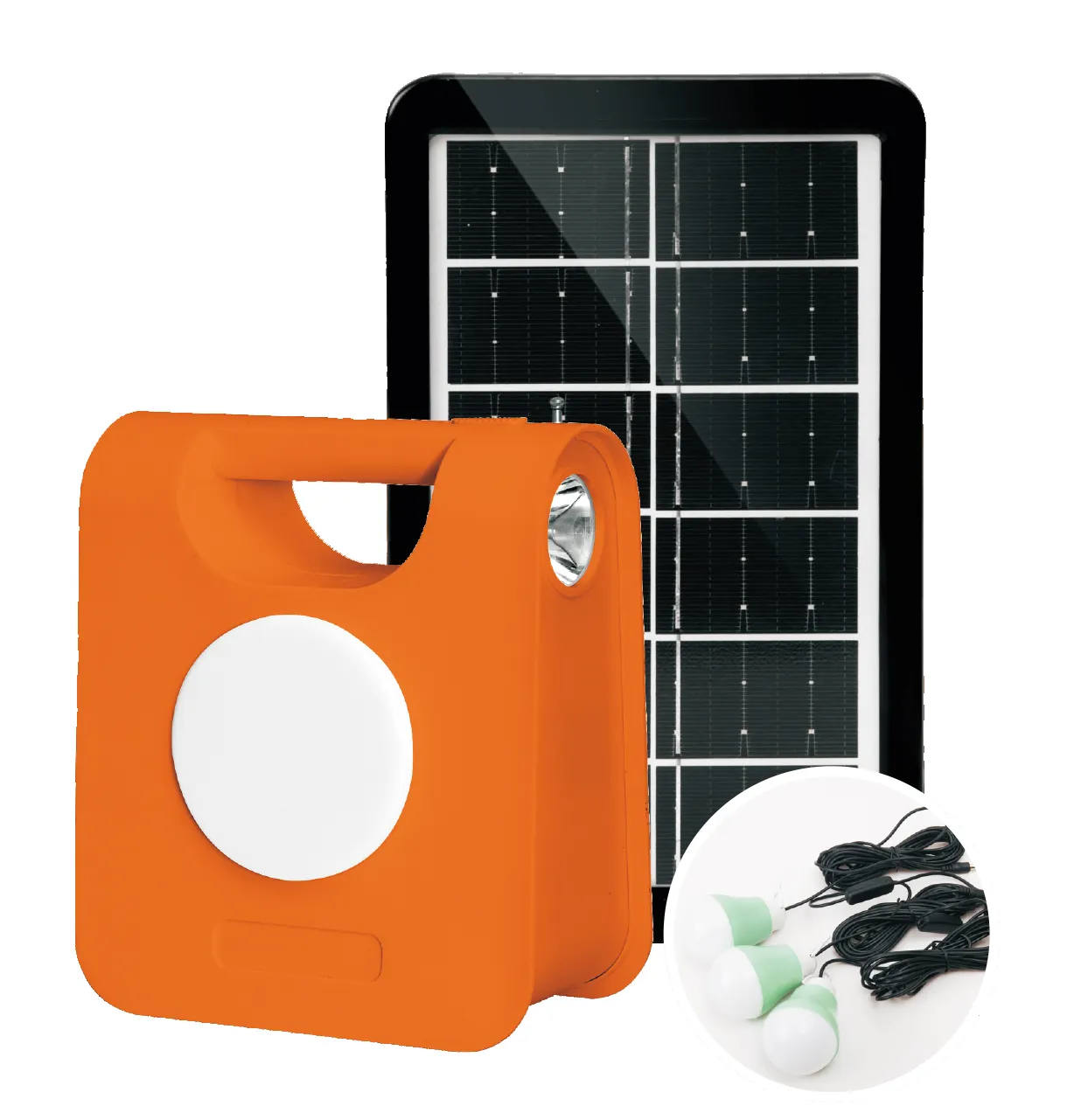 off Grid Solar Panel system Solar Energy storage power supply kit flashlight reading light with bulb solar mobile power supply