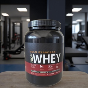 Poudre de protéines de lactosérum 100% (Double Rich Chocolate) 24g de protéines 5,5g de <span class=keywords><strong>BCAA</strong></span> Non destiné aux femmes enceintes Utilisation par les adultes - Product Image 3