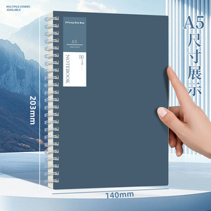 Carnet à spirale simple A5 couleur Morandi, édition <span class=keywords><strong>Quartet</strong></span> Partner, Sweet Salt, haute qualité, épais, vente en gros - Product Image 4