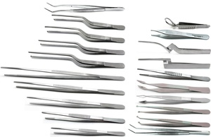 Surgical Forceps Tweezers <b>Pliers</b> Stainless Steel Premium Dental Instruments <b>Set</b> of 20 Pieces - Product Image 2