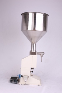 A02 A03 Semi Automatic Manual Pneumatic Oil/Juice/Cream/Honey/Liquid Filling Machine Filling Machine Cosmetic Liquid - Product Image 5