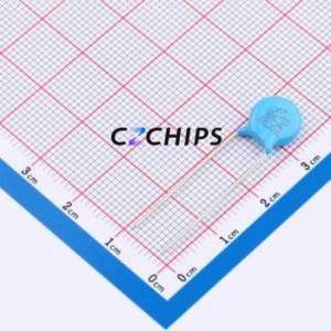 ตัวเก็บประจุแบบปลอดภัย G10F1E472MN0B0H0N0 ชนิด Through hole (THT), ระยะขา P=7.5 มม. ความจุ 4.7nF ค่าความคลาดเคลื่อน 20% แรงดัน 300V รุ่น Y2 - Product Image 1