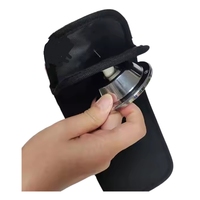 Pochette de téléphone verrouillable magnétique en néoprène avec logo personnalisé en gros