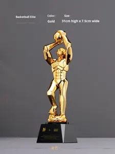 كأس كريستال صناعي رياضي إبداعي راقي الاجتماع السنوي مسابقة كرة السلة لكرة القدم النقش المجاني حسب الطلب - Product Image 6